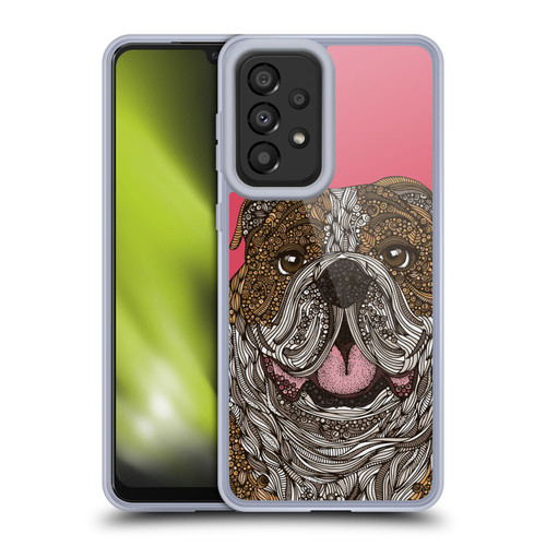Valentina Dogs English Bulldog Soft Gel Case for Samsung Galaxy A33 5G (2022)