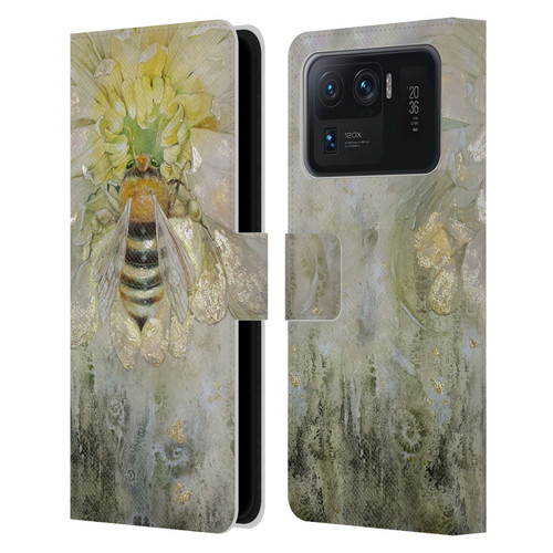 Stephanie Law Immortal Ephemera Bee Leather Book Wallet Case Cover For Xiaomi Mi 11 Ultra