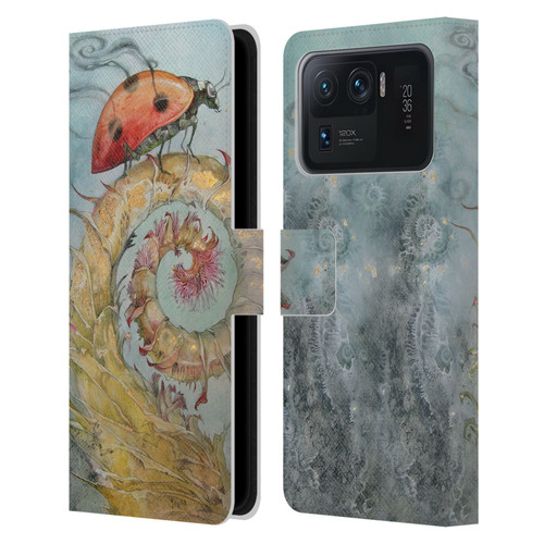 Stephanie Law Immortal Ephemera Ladybird Leather Book Wallet Case Cover For Xiaomi Mi 11 Ultra