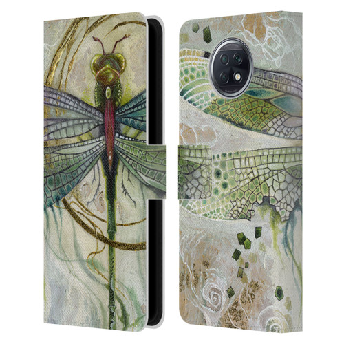 Stephanie Law Immortal Ephemera Damselfly 2 Leather Book Wallet Case Cover For Xiaomi Redmi Note 9T 5G