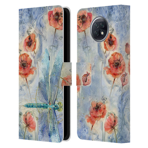 Stephanie Law Immortal Ephemera When Flowers Dream Leather Book Wallet Case Cover For Xiaomi Redmi Note 9T 5G