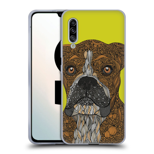 Valentina Dogs Boxer Soft Gel Case for Samsung Galaxy A90 5G (2019)