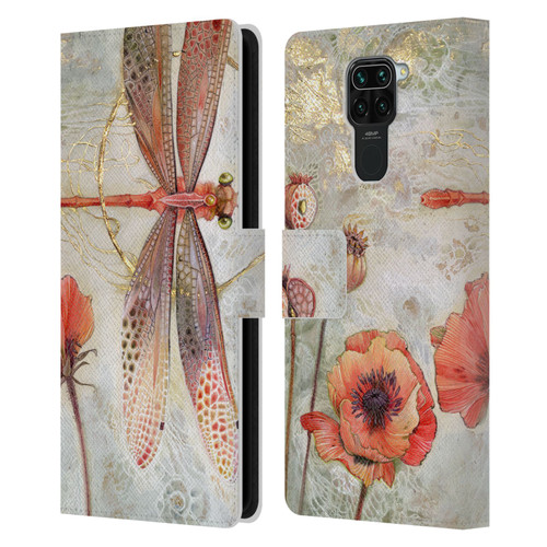 Stephanie Law Immortal Ephemera Trance Leather Book Wallet Case Cover For Xiaomi Redmi Note 9 / Redmi 10X 4G