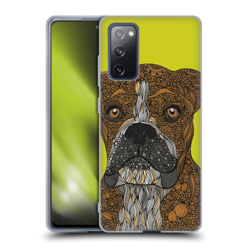 Valentina Dogs Boxer Soft Gel Case for Samsung Galaxy S20 FE / 5G
