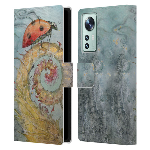 Stephanie Law Immortal Ephemera Ladybird Leather Book Wallet Case Cover For Xiaomi 12