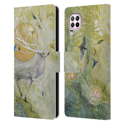 Stephanie Law Stag Sonata Cycle Allegro 2 Leather Book Wallet Case Cover For Huawei Nova 6 SE / P40 Lite