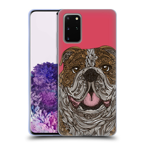 Valentina Dogs English Bulldog Soft Gel Case for Samsung Galaxy S20+ / S20+ 5G