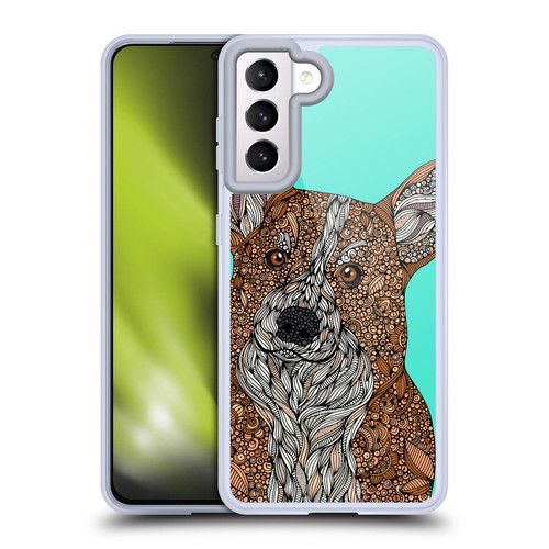 Valentina Dogs Corgi Soft Gel Case for Samsung Galaxy S21 5G