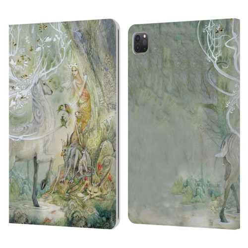 Stephanie Law Stag Sonata Cycle Scherzando Leather Book Wallet Case Cover For Apple iPad Pro 11 2020 / 2021 / 2022