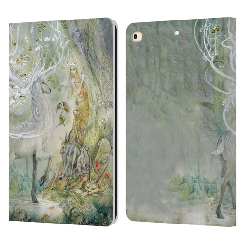 Stephanie Law Stag Sonata Cycle Scherzando Leather Book Wallet Case Cover For Apple iPad 9.7 2017 / iPad 9.7 2018