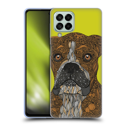 Valentina Dogs Boxer Soft Gel Case for Samsung Galaxy M53 (2022)