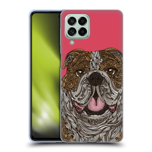 Valentina Dogs English Bulldog Soft Gel Case for Samsung Galaxy M53 (2022)