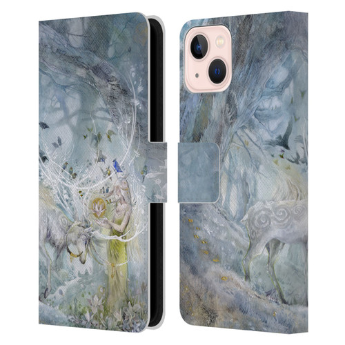 Stephanie Law Stag Sonata Cycle Resonance Leather Book Wallet Case Cover For Apple iPhone 13