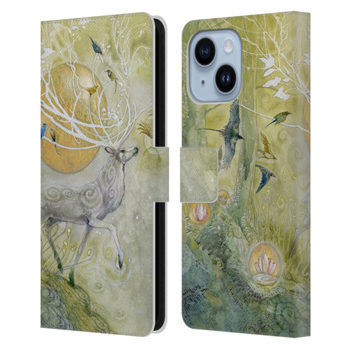 Stephanie Law Stag Sonata Cycle Allegro 2 Leather Book Wallet Case Cover For Apple iPhone 14 Plus