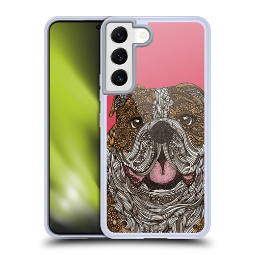 Valentina Dogs English Bulldog Soft Gel Case for Samsung Galaxy S22 5G