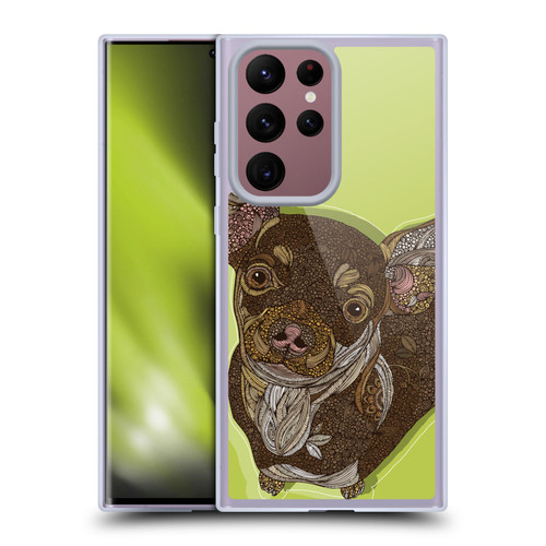 Valentina Dogs Chihuahua Soft Gel Case for Samsung Galaxy S22 Ultra 5G