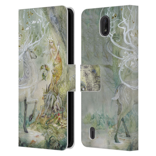 Stephanie Law Stag Sonata Cycle Scherzando Leather Book Wallet Case Cover For Nokia C01 Plus/C1 2nd Edition