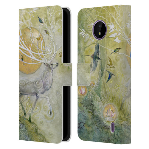 Stephanie Law Stag Sonata Cycle Allegro 2 Leather Book Wallet Case Cover For Nokia C10 / C20