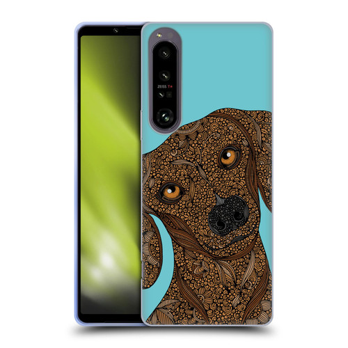 Valentina Dogs Dachshund Soft Gel Case for Sony Xperia 1 IV