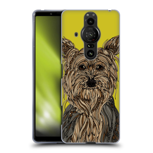 Valentina Dogs Yorkshire Terrier Soft Gel Case for Sony Xperia Pro-I