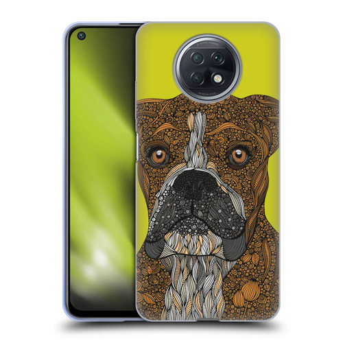 Valentina Dogs Boxer Soft Gel Case for Xiaomi Redmi Note 9T 5G