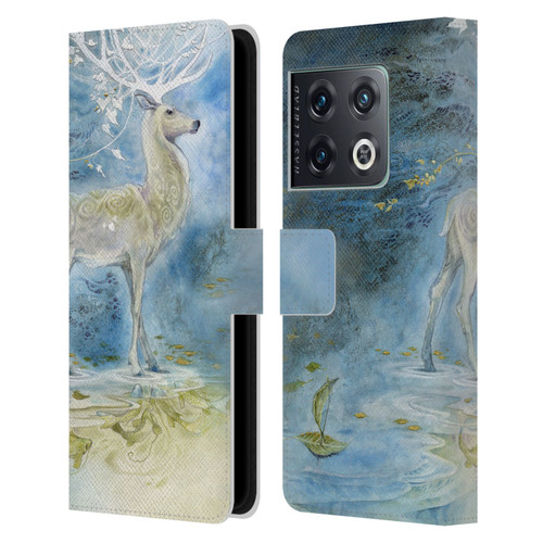 Stephanie Law Stag Sonata Cycle Deer Leather Book Wallet Case Cover For OnePlus 10 Pro