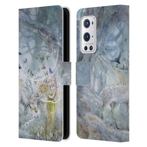 Stephanie Law Stag Sonata Cycle Resonance Leather Book Wallet Case Cover For OnePlus 9 Pro