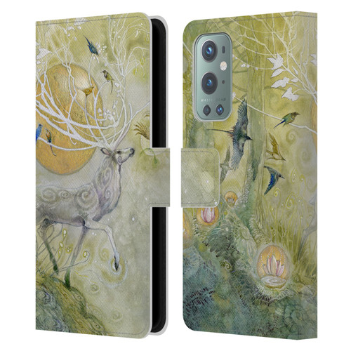 Stephanie Law Stag Sonata Cycle Allegro 2 Leather Book Wallet Case Cover For OnePlus 9