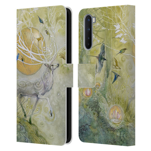 Stephanie Law Stag Sonata Cycle Allegro 2 Leather Book Wallet Case Cover For OnePlus Nord 5G