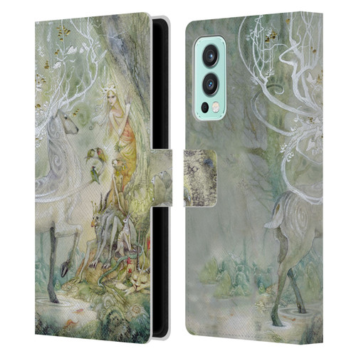 Stephanie Law Stag Sonata Cycle Scherzando Leather Book Wallet Case Cover For OnePlus Nord 2 5G