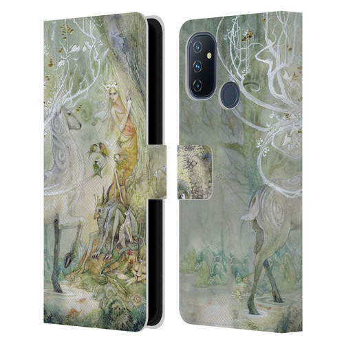 Stephanie Law Stag Sonata Cycle Scherzando Leather Book Wallet Case Cover For OnePlus Nord N100