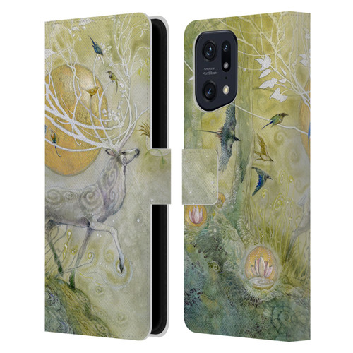 Stephanie Law Stag Sonata Cycle Allegro 2 Leather Book Wallet Case Cover For OPPO Find X5