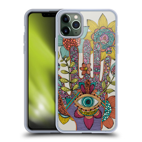 Valentina Symbols Illustration Hamsa Soft Gel Case for Apple iPhone 11 Pro Max