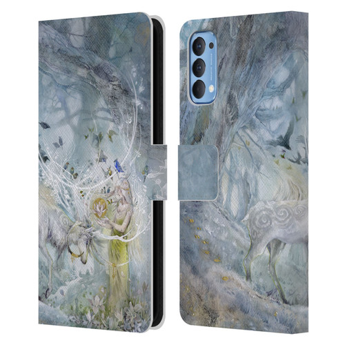 Stephanie Law Stag Sonata Cycle Resonance Leather Book Wallet Case Cover For OPPO Reno 4 5G