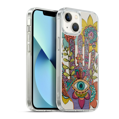 Valentina Symbols Illustration Hamsa Soft Gel Case for Apple iPhone 13