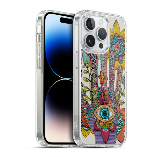Valentina Symbols Illustration Hamsa Soft Gel Case for Apple iPhone 13 Pro & MagSafe