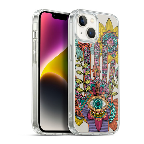 Valentina Symbols Illustration Hamsa Soft Gel Case for Apple iPhone 14