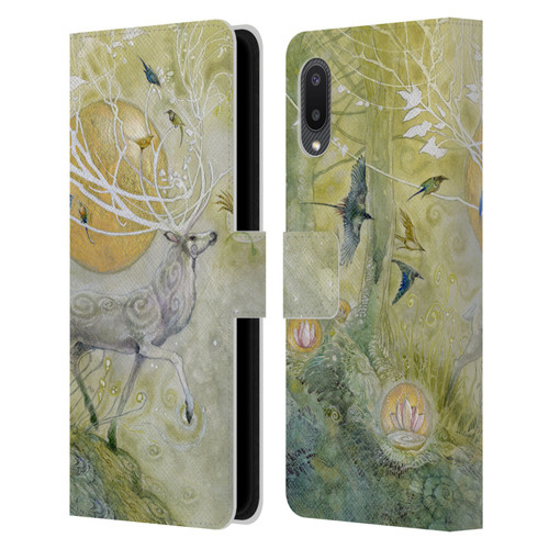 Stephanie Law Stag Sonata Cycle Allegro 2 Leather Book Wallet Case Cover For Samsung Galaxy A02/M02 (2021)