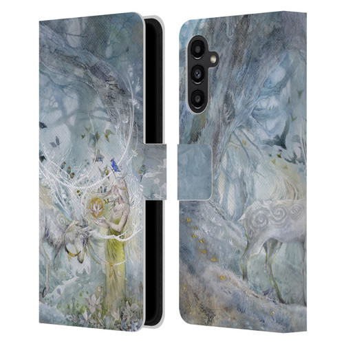 Stephanie Law Stag Sonata Cycle Resonance Leather Book Wallet Case Cover For Samsung Galaxy A13 5G (2021)