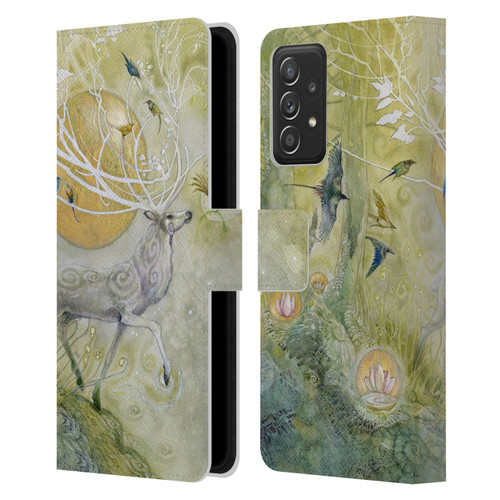 Stephanie Law Stag Sonata Cycle Allegro 2 Leather Book Wallet Case Cover For Samsung Galaxy A53 5G (2022)