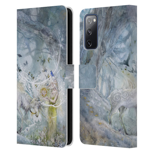 Stephanie Law Stag Sonata Cycle Resonance Leather Book Wallet Case Cover For Samsung Galaxy S20 FE / 5G