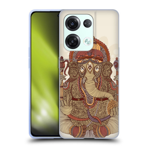 Valentina Symbols Illustration Ganesha Soft Gel Case for OPPO Reno8 Pro