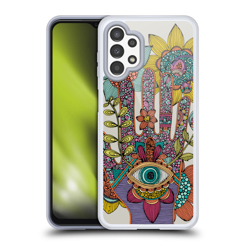 Valentina Symbols Illustration Hamsa Soft Gel Case for Samsung Galaxy A13 (2022)