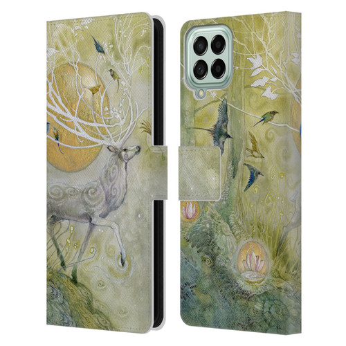 Stephanie Law Stag Sonata Cycle Allegro 2 Leather Book Wallet Case Cover For Samsung Galaxy M33 (2022)