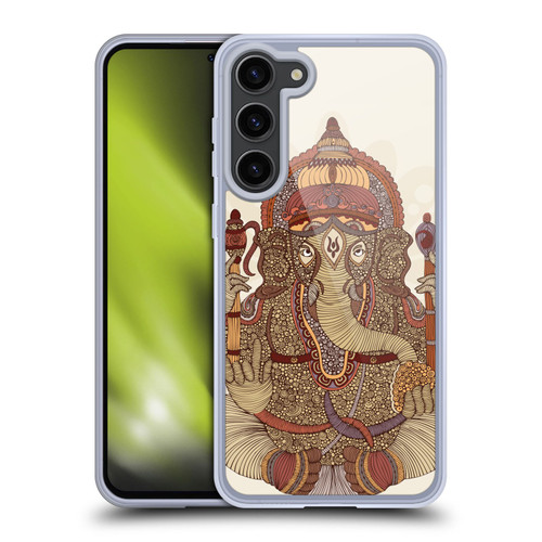 Valentina Symbols Illustration Ganesha Soft Gel Case for Samsung Galaxy S23+ 5G