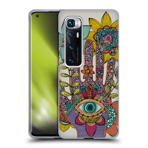 Valentina Symbols Illustration Hamsa Soft Gel Case for Xiaomi Mi 10 Ultra 5G