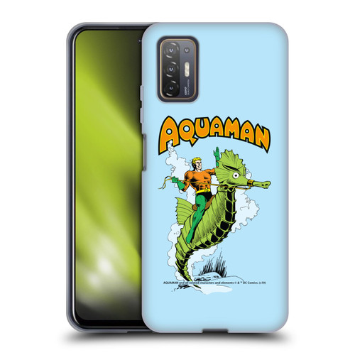 Aquaman DC Comics Fast Fashion Storm Soft Gel Case for HTC Desire 21 Pro 5G