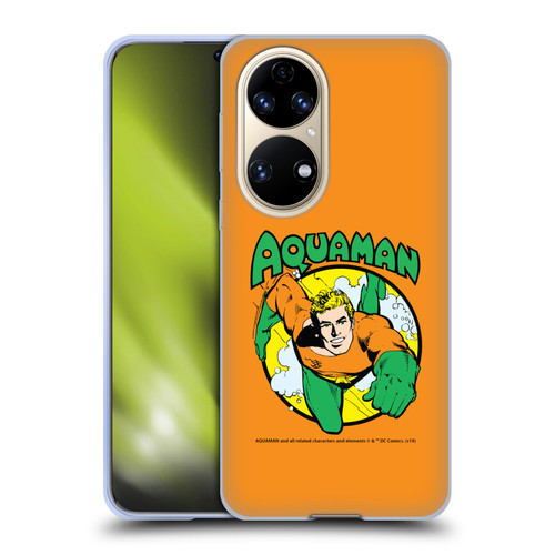 Aquaman DC Comics Fast Fashion Swim 2 Soft Gel Case for Huawei P50