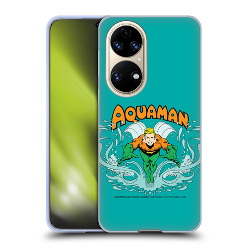 Aquaman DC Comics Fast Fashion Swim Soft Gel Case for Huawei P50
