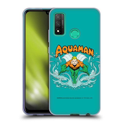 Aquaman DC Comics Fast Fashion Swim Soft Gel Case for Huawei P Smart (2020)